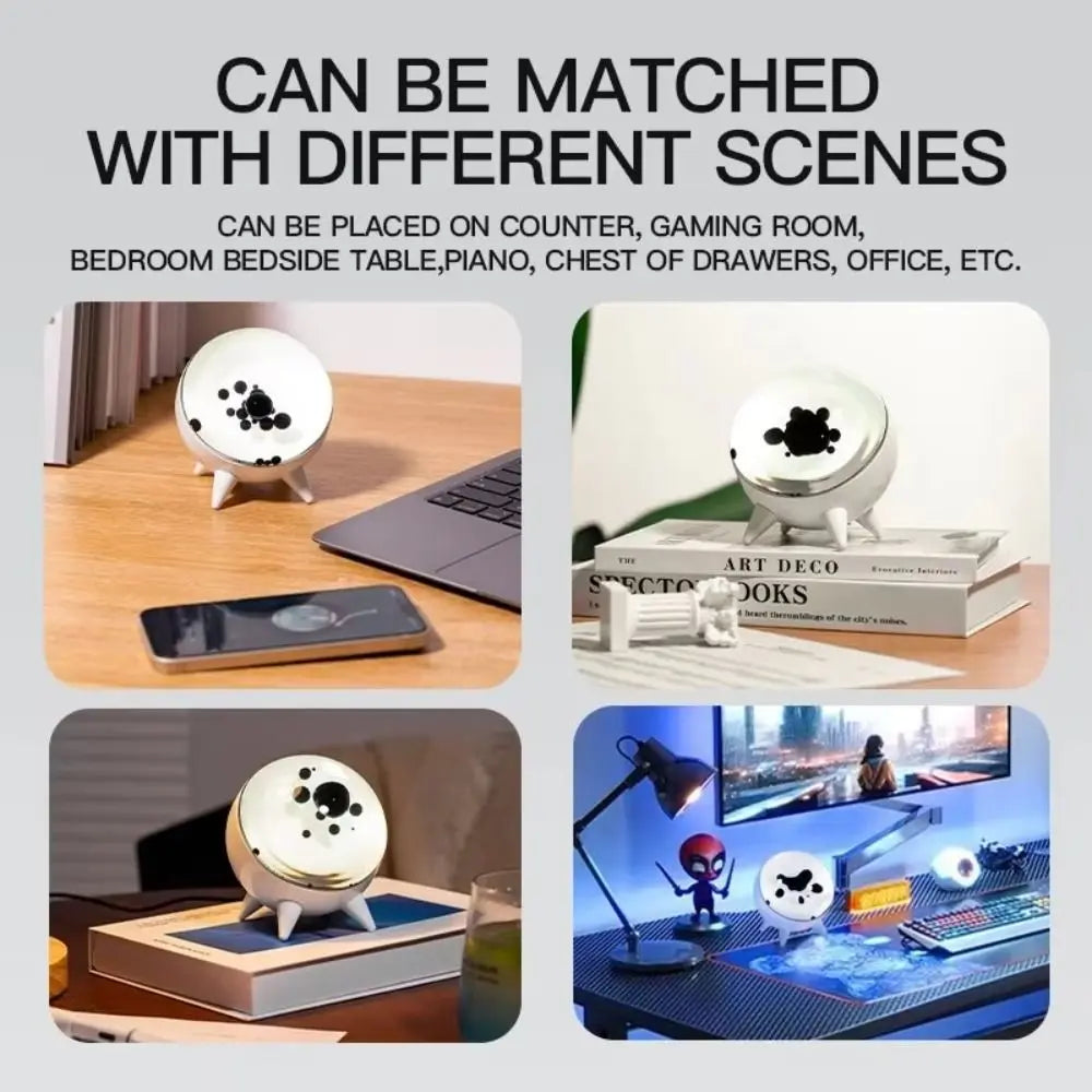 Relaxing Ferrofluid Magnetic Fluid Pickup Music Light Office Desktop Decor